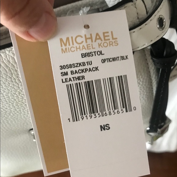 Michael Kros NWT- Bristol Sm Leather Backpack - Picture 6 of 13